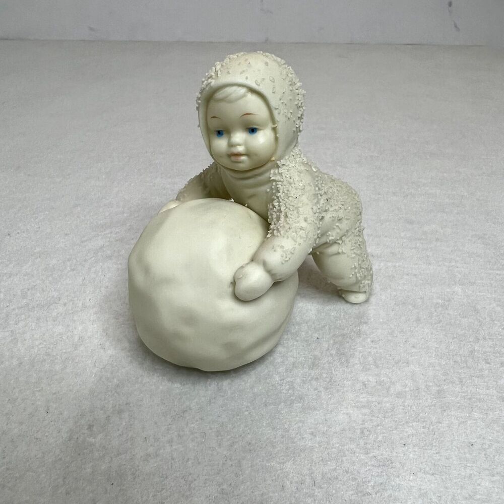 Vintage Snowbabies Department 56 Snowball Maker Figurine